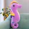 Peluches hippocampe coloré