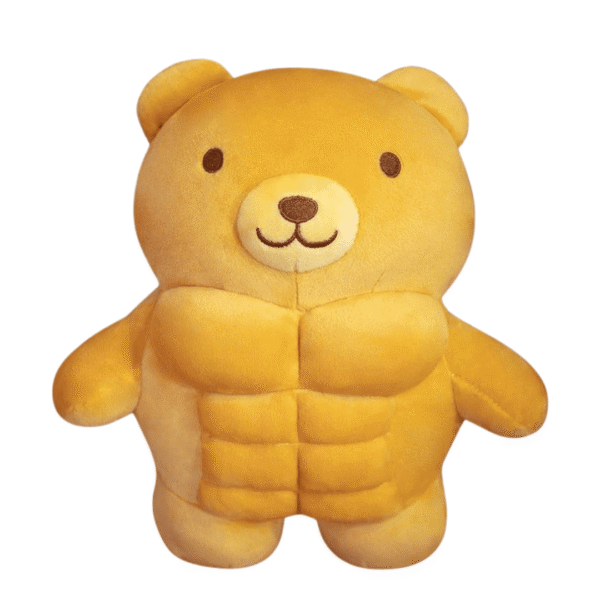 FunnyMuscleBearPlushie_e5b505ee-783b-442b-94e7-f45a0bec4699.png Peluches Ours Musclé, Lion et Cochon