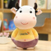 Peluche Vache souriante et heureuse