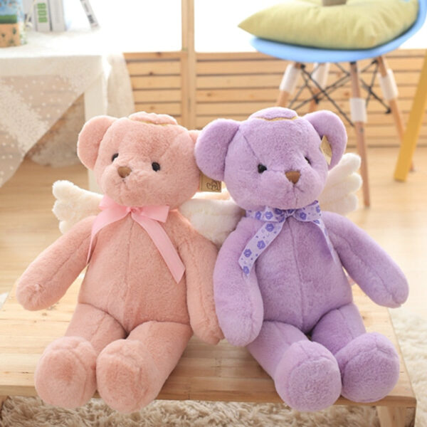 H79c5ff0c7e9b4fadade865bccea48473c.jpg Ours en peluche Kawaii Angel Wing