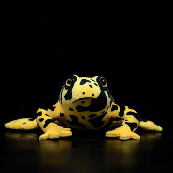 H86e65e308b6c47caad944496c9a620fev.jpg Peluche réaliste de grenouille empoisonnée jaune