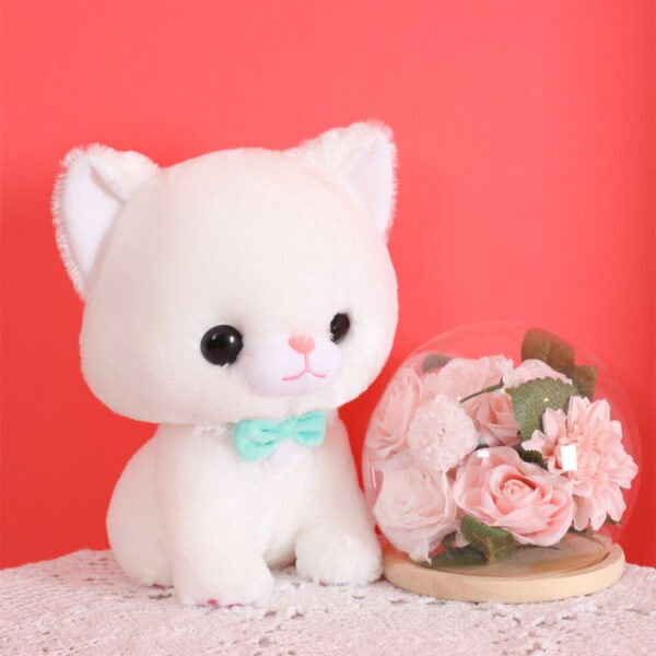 Peluches pour chat avec nœud papillon