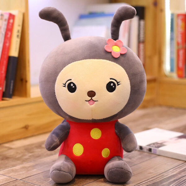 Peluches Super Kawaii Honeybee et Ladybug