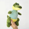 Peluche Stripes l'alligator