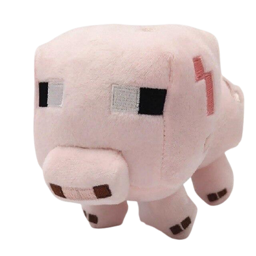 Peluche Minecraft Cochon