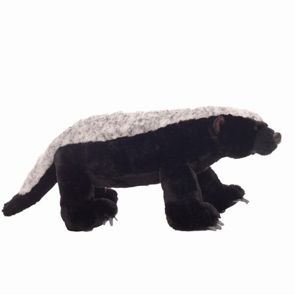 Peluches blaireau sauvage réaliste