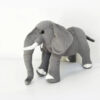 Peluche éléphant d'Afrique réaliste