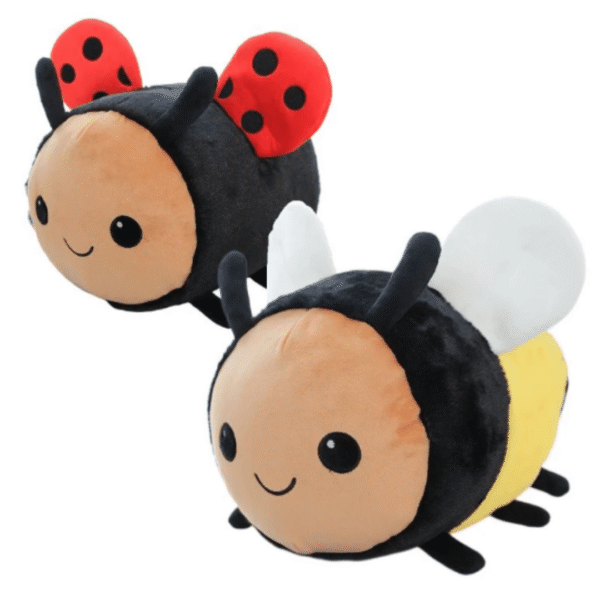 LadyBugandBeePlushies_5fd55365-4b0d-470f-94e5-4ed9f7d9f24a.png Peluches abeille géante et coccinelle super mignonnes