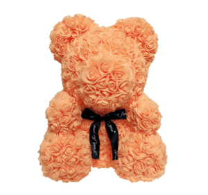 Ours en roses orange