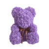 Ours en roses violet
