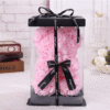 Ourson en roses rose clair