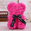 Ourson en roses fuchsia
