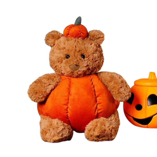 PumpkinTeddyBear_f051c666-ce50-4a82-82fe-60642e466003.png Ours en peluche Citrouille mignonne