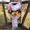 Bouquet de peluche Docteur Ourson Avec Tournesol