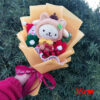 Cartoon Kuromi Hello Kitty Cinnamoroll  Plush Bouquet Rose Wedding Party Decoration Valentine's Day Christmas Birthday Gift