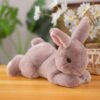 Peluche Lapin Fourrure Réaliste