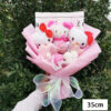 Bouquet Fleur Peluche Chat Hello Kitty - Bouquet de Fleurs Savon