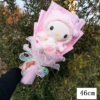Bouquet de peluches Kuromi,  My Melody, Hello Kitty, Cinnamoroll Sanrio Anime