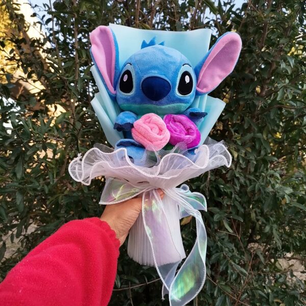 Bouquet de peluche Lilo & Stitch Avec Tournesol