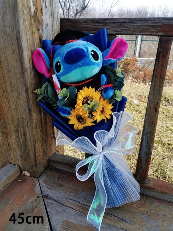 Bouquet de peluche Docteur Ourson Avec Tournesol