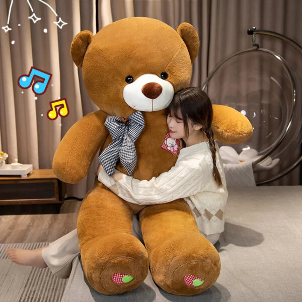 S2ca4695f2d1b48eca727656e87e72e76P_ebe27e08-3277-49ed-b866-9cb2c190ded1.jpg Jouet peluche gros ourson marron