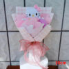 Christma Sanrio Kuromi Hello Kitty Cinnamoroll Cartoon Plush Bouquet Rose Wedding Party Decoration Valentine's Day Gift Promotio