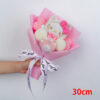 Christma Sanrio Kuromi Hello Kitty Cinnamoroll Cartoon Plush Bouquet Rose Wedding Party Decoration Valentine's Day Gift Promotio