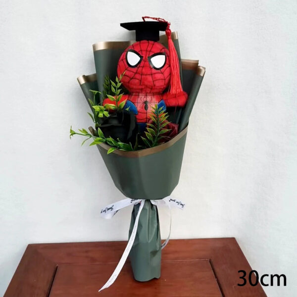 Bouquet de peluche Super Hero - Spider-Man - Iron Man - Superman Captain America