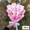 Bouquet Fleur Peluche Chat Hello Kitty - Bouquet de Fleurs Savon