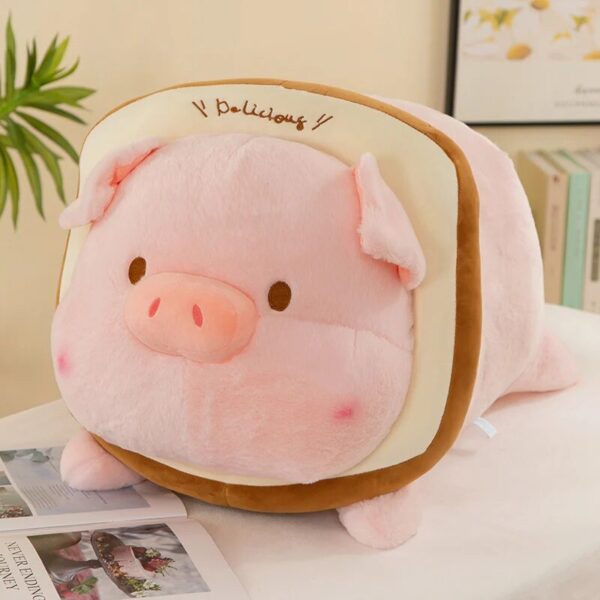 Peluche Kawaii Pig Toast