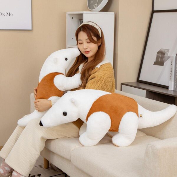 S6469fad2647644579b548fa753a5b954W.jpg Mignon animal en peluche fourmilier réaliste