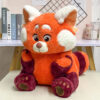 Peluche Panda Roux Alerte Rouge