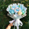 Bouquet Fleur Peluche Chat Hello Kitty - Bouquet de Fleurs Savon