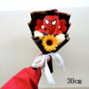 The Avengers Cute Super Hero Spider-Man Iron Man Superman Captain America Plush bouquets Kids Christmas Day Birthday Gifts