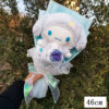 Bouquet de peluches Kuromi,  My Melody, Hello Kitty, Cinnamoroll Sanrio Anime