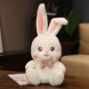 Peluches Kawaii Lapin Souriant Assis