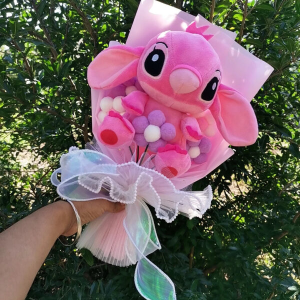 Bouquet de peluche Lilo & Stitch Avec Tournesol