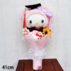 Bouquet de peluches Kuromi,  My Melody, Hello Kitty, Cinnamoroll Sanrio Anime