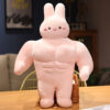 Peluches Funny Muscle Bunny