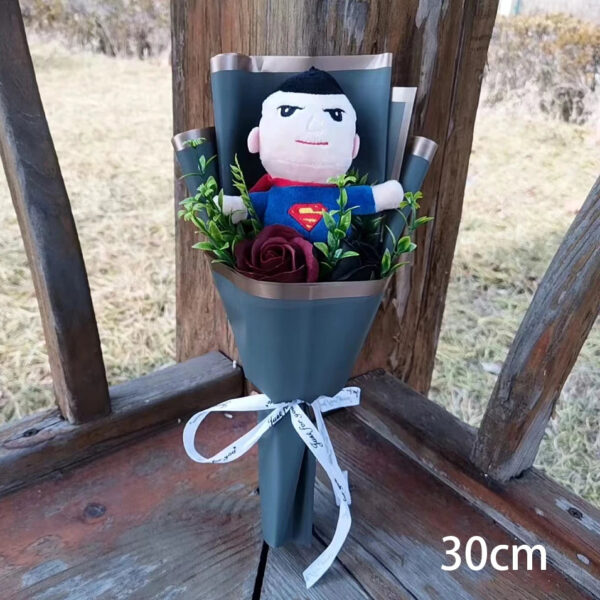 Bouquet de peluche Super Hero - Spider-Man - Iron Man - Superman Captain America