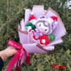 Cartoon Kuromi Hello Kitty Cinnamoroll  Plush Bouquet Rose Wedding Party Decoration Valentine's Day Christmas Birthday Gift