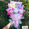 Bouquet de peluches Kuromi,  My Melody, Hello Kitty, Cinnamoroll Sanrio Anime