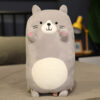 Peluche chat calicot multicolore