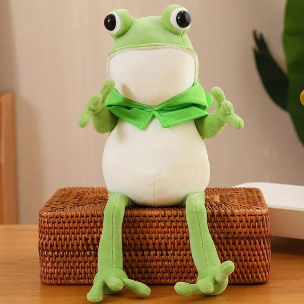 Grande Peluche Grenouille