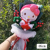 Bouquet de peluches Kuromi,  My Melody, Hello Kitty, Cinnamoroll Sanrio Anime