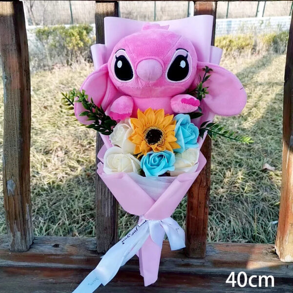 Bouquet de peluche Lilo & Stitch Avec Tournesol
