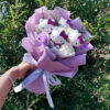 Bouquet Fleur Peluche Chat Hello Kitty - Bouquet de Fleurs Savon