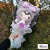 Bouquet de peluches Kuromi,  My Melody, Hello Kitty, Cinnamoroll Sanrio Anime