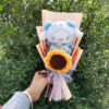 Sanrio Kuromi My Melody Cinnamoroll Hello Kitty  Plush Sunflower Bouquet Gift Valentine's Day Graduation Xmas Girl Friend  Gifts