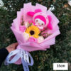 Bouquet Fleur Peluche Hello Kitty